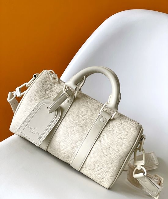 Louis Vuitton LV Classic Keepall Monogram Taurillon Travel Bag M24432