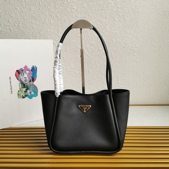 Prada Shoulder Bag Calfskin Multi Compartments 1BG539