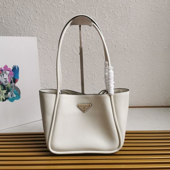 Prada Shoulder Bag Calfskin Multi Compartments 1BG539