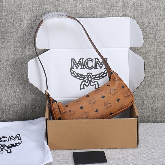 MCM Baguette Shoulder Crossbody Bag