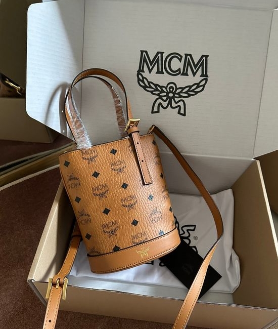 MCM AREN VISETOS Mini Bucket Bag 17067