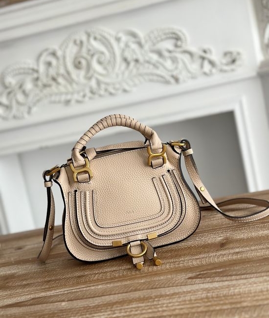 Chloe Marcie Off-White Satchel 1199-3