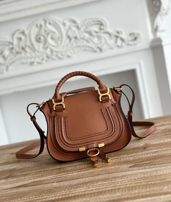 Chloe Marcie Khaki Satchel 1199-3