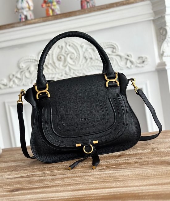 Chloe Marcie Vintage Hardware Large Bag 5698