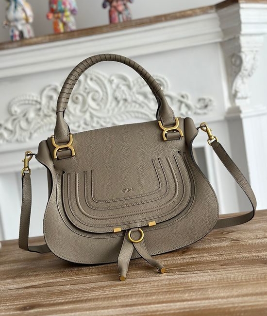 Chloe Marcie Large Classic Leather Bag 5622