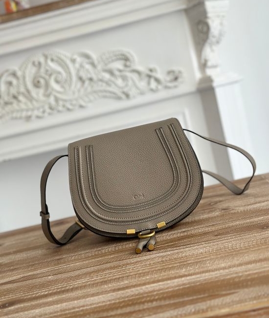 Chloe Marcie Off-white Large Shoulder Bag 2019