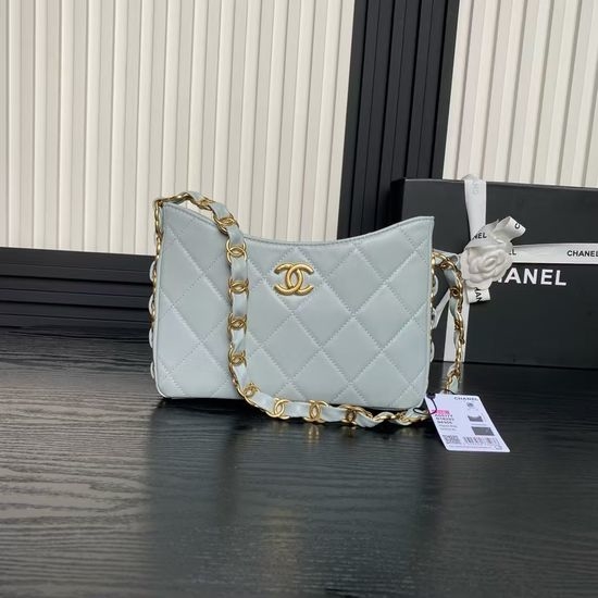 Chanel Shoulder Bag CC Logo Decor Classic AS5177