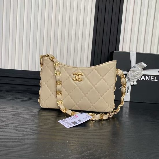 Chanel Shoulder Bag CC Logo Decor Classic AS5177
