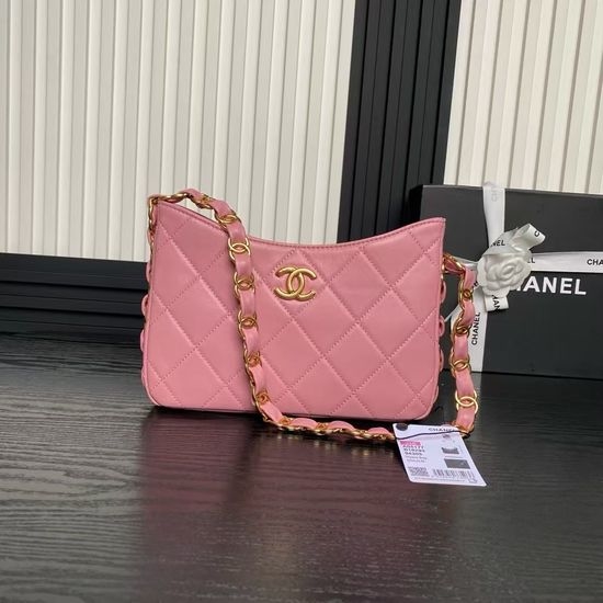Chanel Shoulder Bag CC Logo Decor Classic AS5177