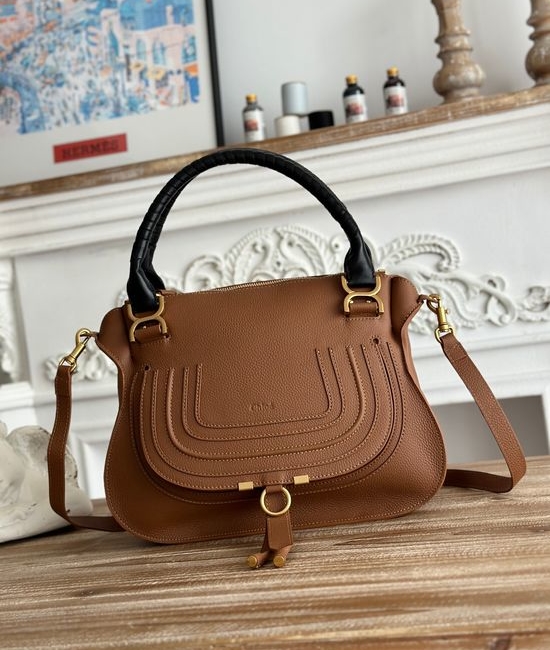 Chloe Marcie Top Handle Leather Shoulder Bag 5563