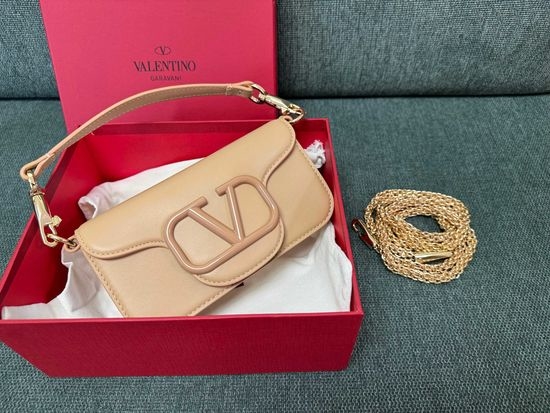 Valentino VLogo Leather Crossbody Bag 1133S