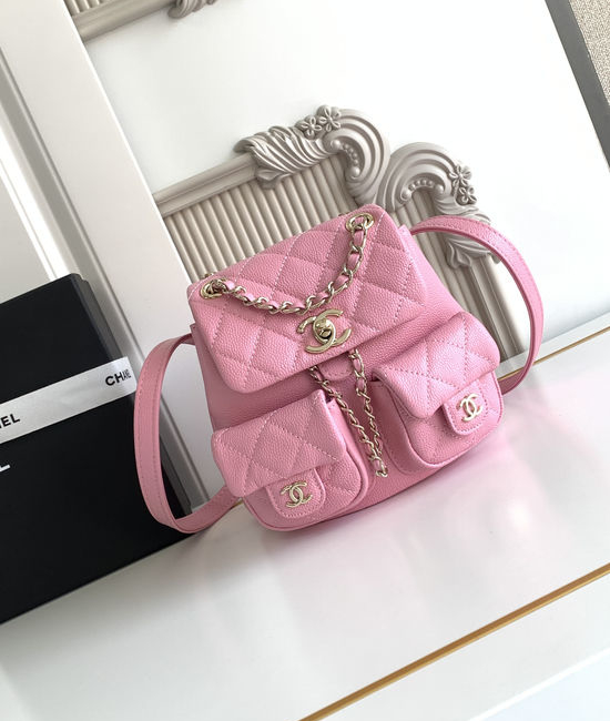Chanel Duma Grained Calfskin Backpack 7503