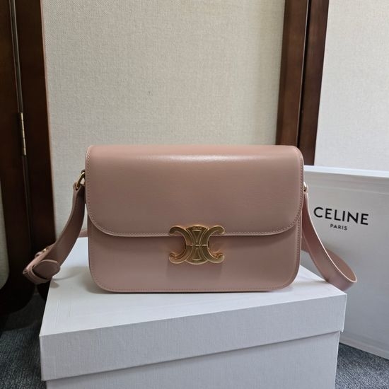 Celine Triomphe Classic Retro Leather Bag 187363