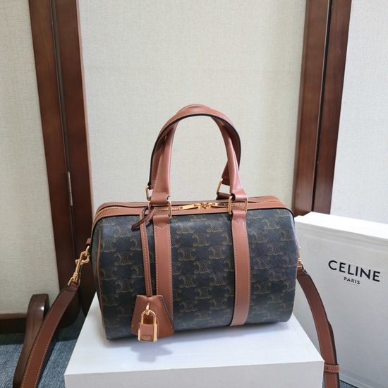 Celine Boston Printed Handbag 121322