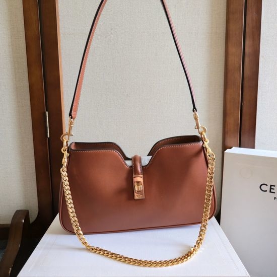Celine Camille Black Leather Shoulder Bag 122073