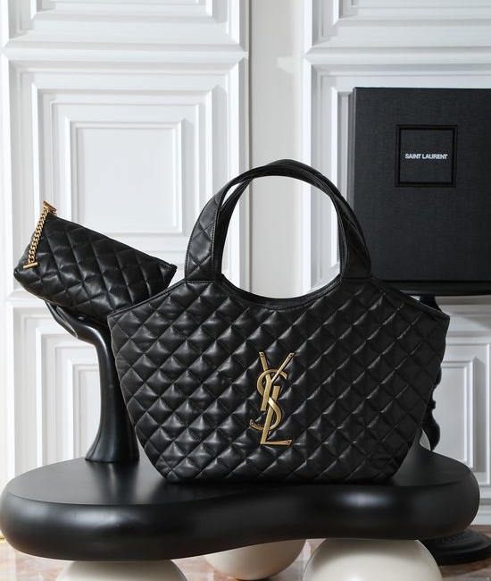 Yves Saint Laurent YSL ICARE Tote Bag Elegant Everyday Carry 858191