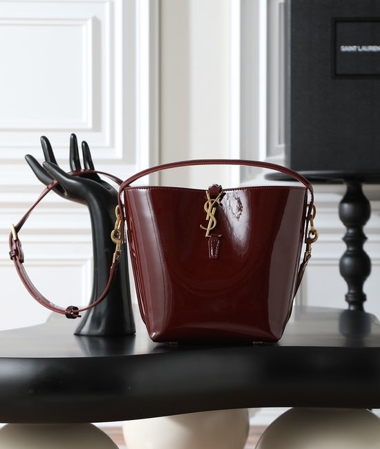 Yves Saint Laurent YSL Small Bucket Bag with Classic Logo 15552