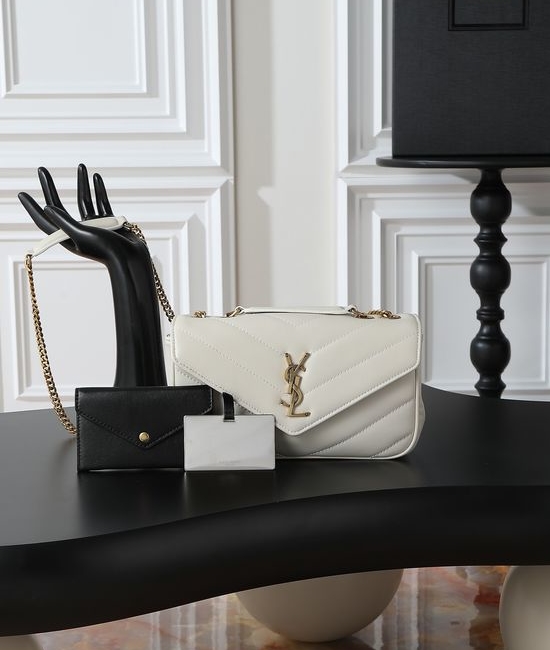 Yves Saint Laurent YSL LouLou Lambskin Bag 801437