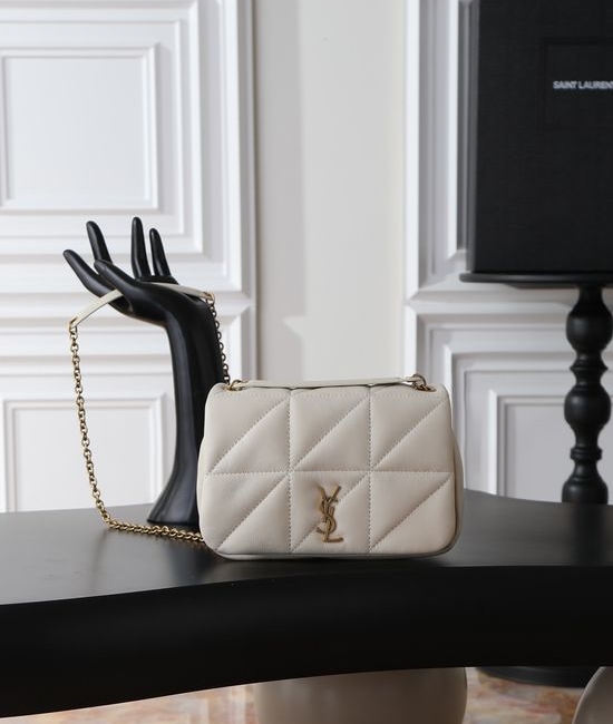 Yves Saint Laurent YSL JAMIE Mini Sheepskin Handbag 766754