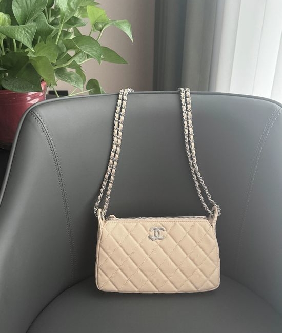 Chanel Mahjong Bag Star Logo Crossbody AP4955