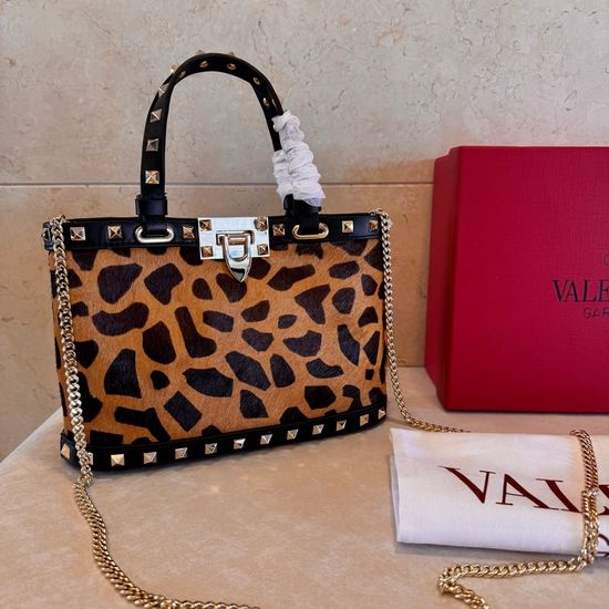 Valentino Rockstud Leather Crossbody Bag 8001
