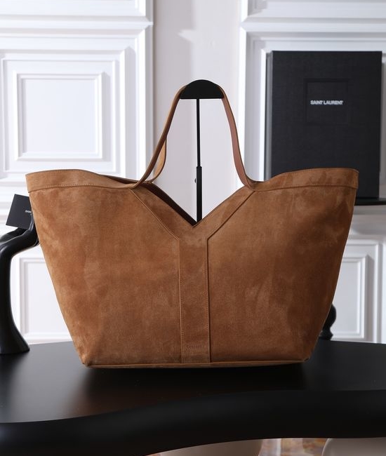 Yves Saint Laurent YSL Suede Large Shopping Tote 817602