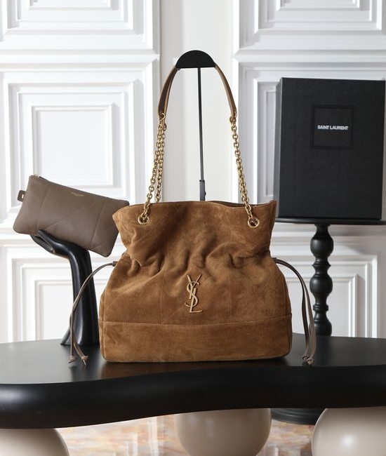 Yves Saint Laurent YSL Jamie Suede Bucket Bag 809824