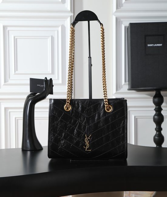 Yves Saint Laurent YSL Niki Leather Tote Bag 872680