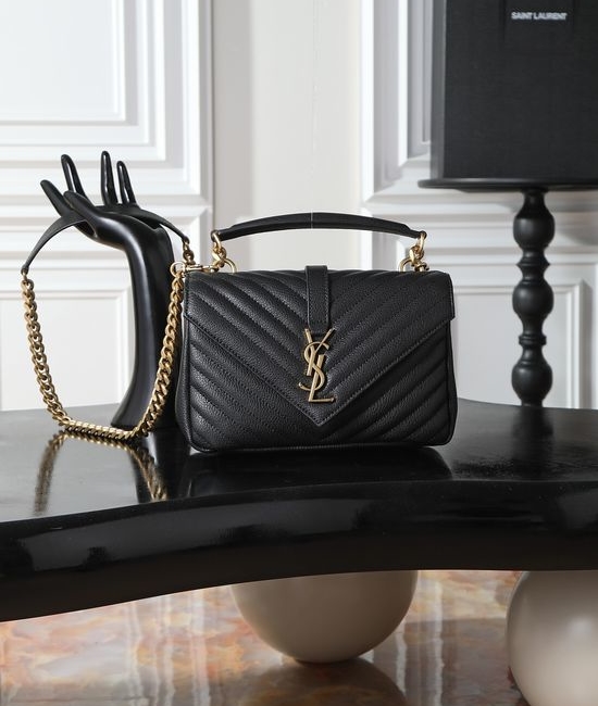 Yves Saint Laurent YSL Monogram College Messenger Bag 392737