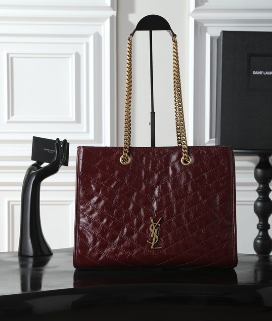 Yves Saint Laurent YSL Niki Leather Tote Bag 871151