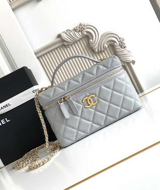Chanel Double C Logo Lambskin Shoulder Bag AP4483