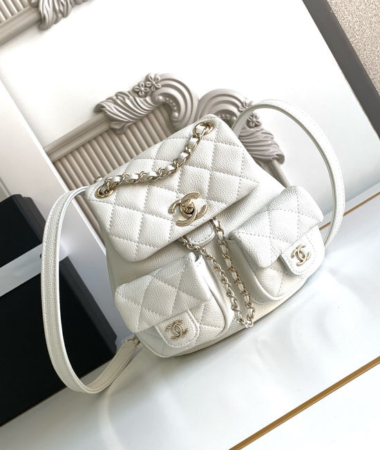 Chanel Duma Grained Calfskin Backpack 7504