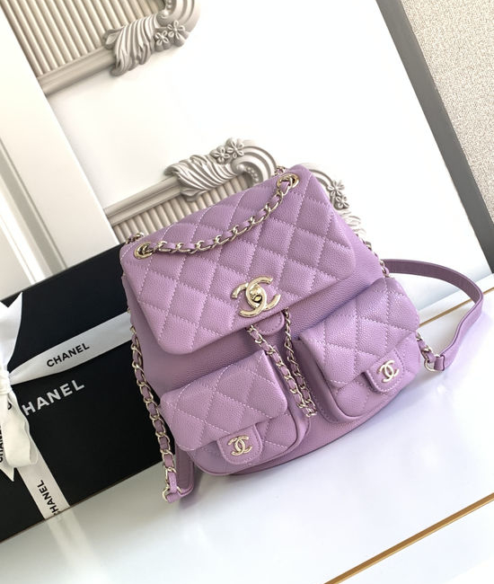 Chanel Duma Backpack Exclusive Leather 8046