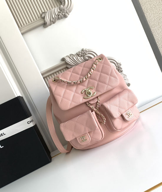 Chanel Duma Grained Calfskin Backpack 3860