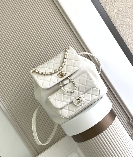 Chanel Duma Large Lambskin Backpack AS3618