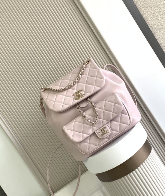 Chanel Duma Sheepskin Large Backpack AS3618