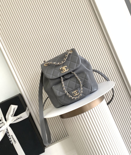 Chanel DUMA Sheepskin Small Backpack AS2908