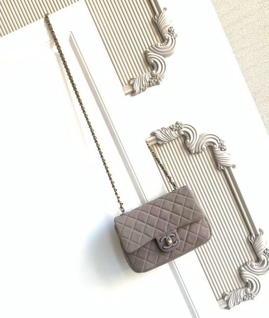 Chanel 26C Series Suede CF Bag AS5989