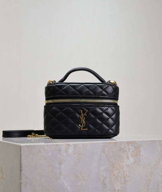 Yves Saint Laurent YSL Black Gold Buckle Mini Bag 819285