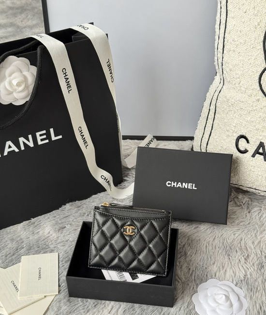 Chanel Small Wallet Top Quality Lambskin A84105