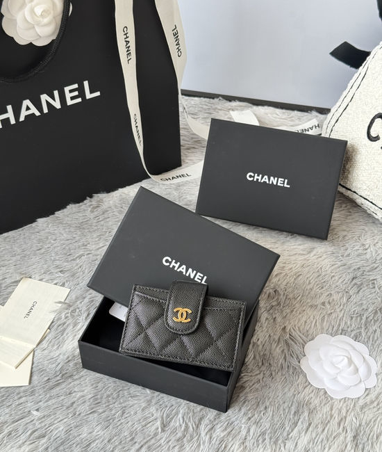Chanel Accordion Card Case Timeless Style AP392