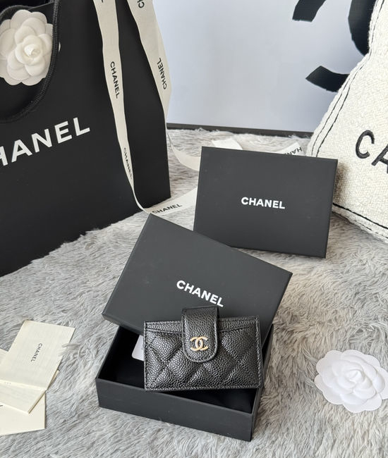 Chanel Accordion Card Case Practical Choice AP392