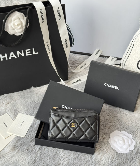 Chanel Lambskin Card Holder A3179