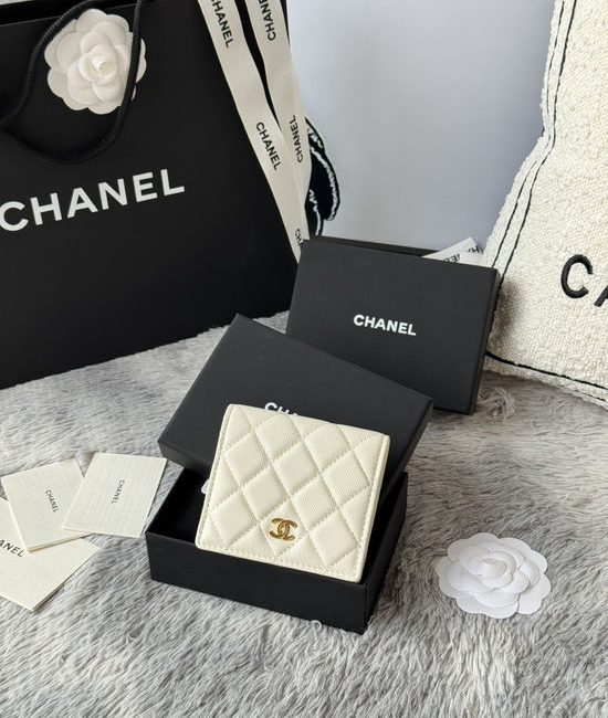 Chanel Short Fold Wallet A84028