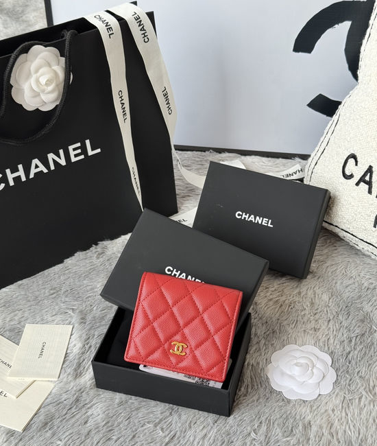 Chanel Short Fold Wallet A84028