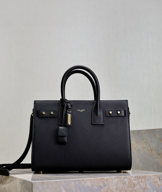 Yves Saint Laurent YSL Sac De Jour Grained Leather Organ Bag 11483