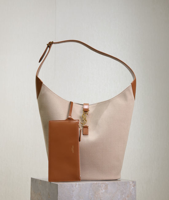 Yves Saint Laurent YSL LE 5A7 Large Bucket Hobo Bag 753823