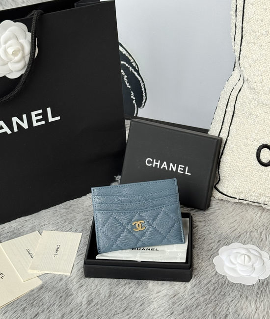 Chanel Card Holder Caviar Leather AP4522