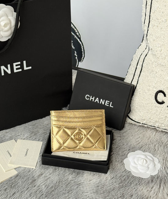 Chanel Lambskin Card Holder AP4522