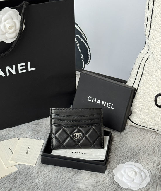 Chanel Lambskin Card Holder AP4522